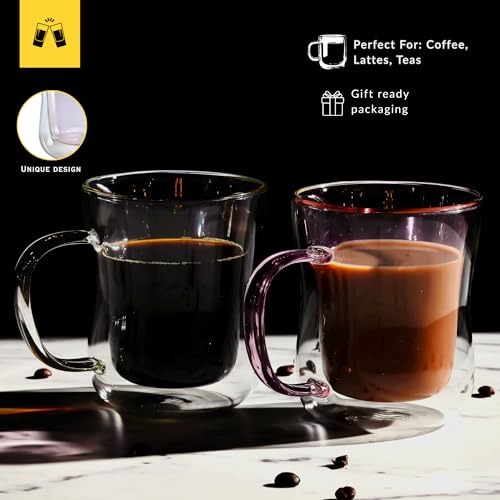 Double Walled Colored Insulated Coffee Mugs (48 Count)