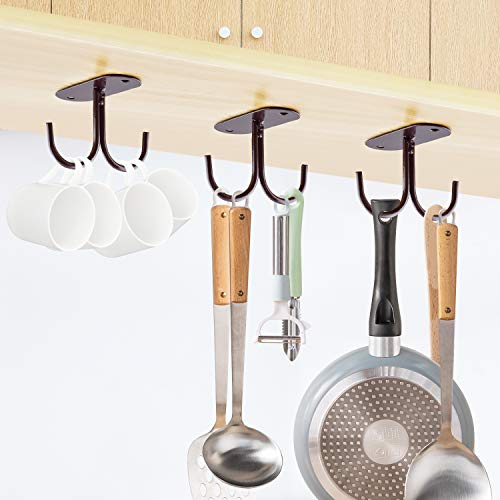 Under Cabinet Mug Hooks (6 Count)