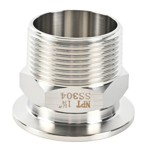 SS304 KF40 NPT Male Adaptor thread 1