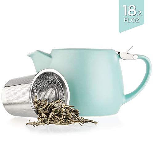 Pluto Porcelain Small Teapot Turquoise