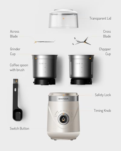 Electric Super Silent Blade Coffee Grinder