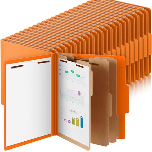 48 Pcs Classification Folder Letter Size