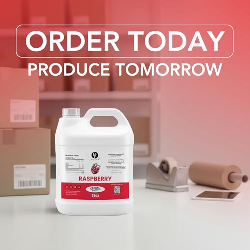 Raspberry Flavoring Oil 32 oz (32 Fl Oz)