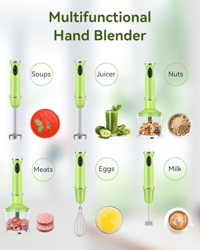 Immersion Blender Handheld 5 in 1 Hand Blender