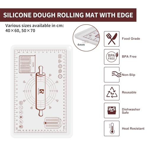 Silicone Baking Mat 20"L x 28"W