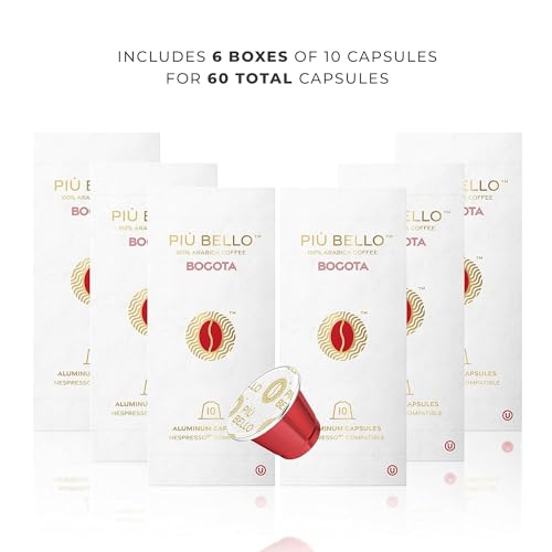 Bogota Espresso Coffee Pods for Nespresso Original Machines (60 Count)