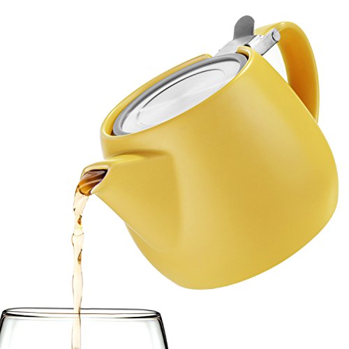 Pluto Porcelain Small Teapot Yellow