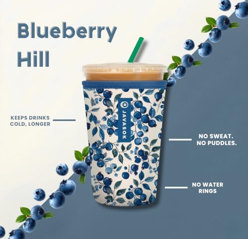 JavaSok Iced Coffee & Cold Soda Insulated Neoprene Cup Sleeve