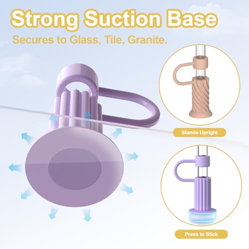 Silicone Straw Covers Cap (6 Count)
