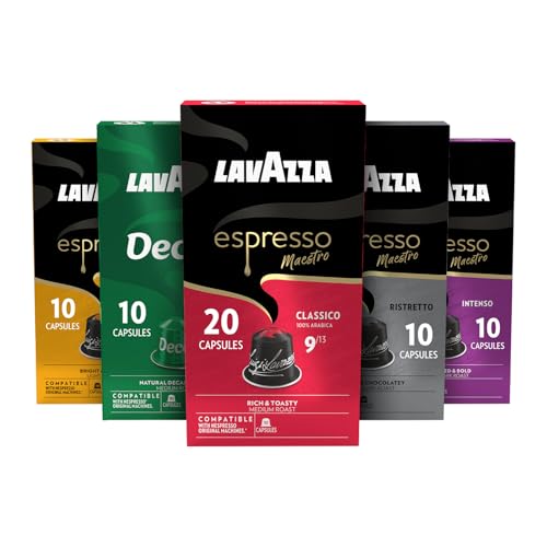 Espresso Variety Pack of Aluminum Capsules Compatible with Nespresso* Original Machines (60 Count)