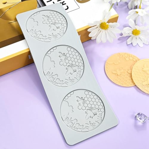 3D Honeycomb Lace Fondant Mold Lace Beehive Wedding Cake Silicone Mousse Sugar Craft Icing Mat Pad Pastry Baking Tool