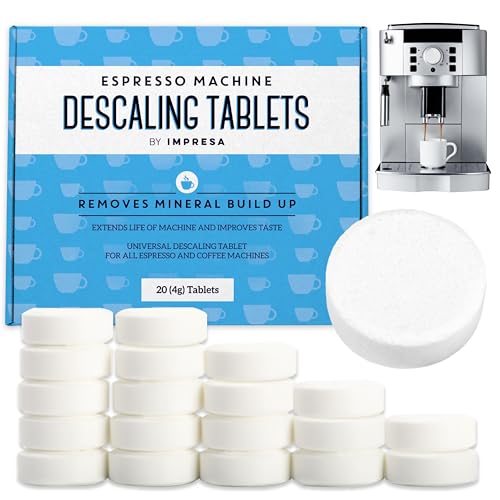 Descaling Tablets for Espresso Machine (20 Count)