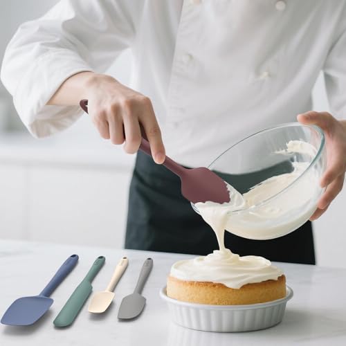 Silicone Spatula Set of 5 (5 Count)