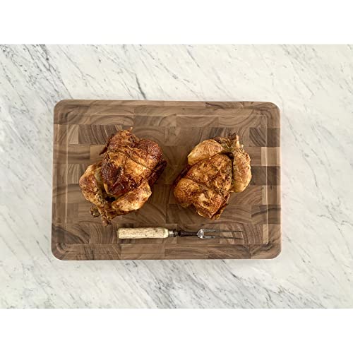 Acacia Wood Cutting Board With & Without Juice Channel Set