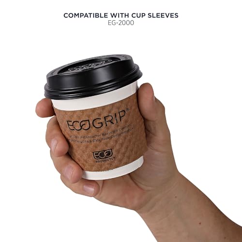 GreenStripe Disposable Paper Hot Cups (1000 Count)