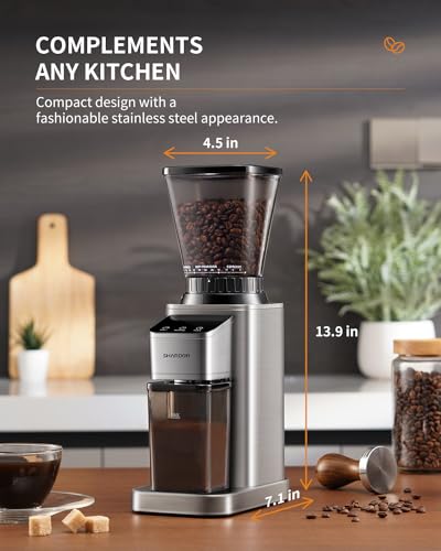 Conical Burr Coffee Bean Grinder