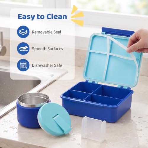 Bento Lunch Box with 8oz Soup Thermo