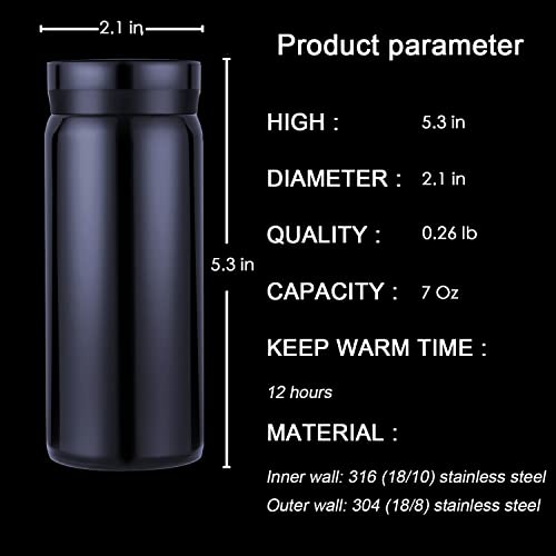 Mini Thermos Cute Water Bottle