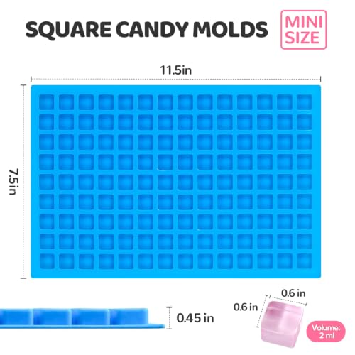 Square Silicone Candy Molds