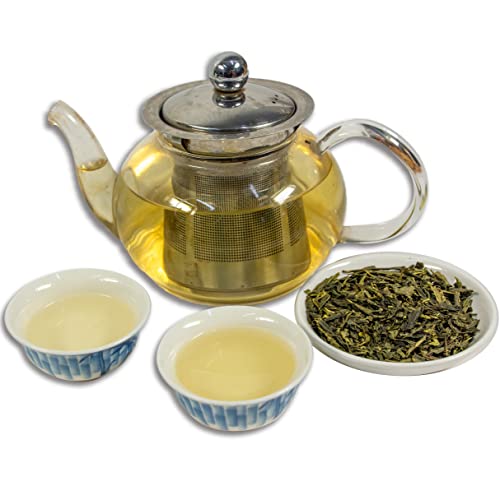 Sencha Green Tea Loose Leaf Japanese green tea (4 Ounce)