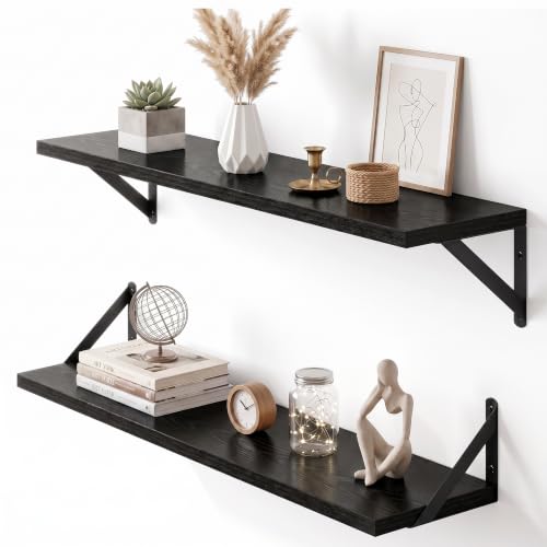 Wall Mounted Floating Shelves Set of 2 (2 Count)