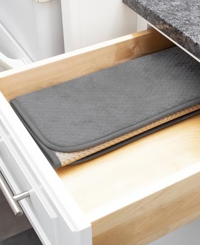 Premium Reversible Dish Drying Mat for Kitchen