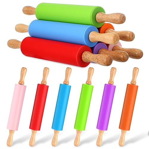 12 Pcs Small Rolling Pin Kids 12 Inch (12 Count)