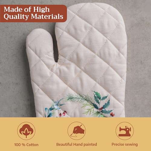 Maison d'Hermine Oven Gloves 100% Cotton Oven Mitt