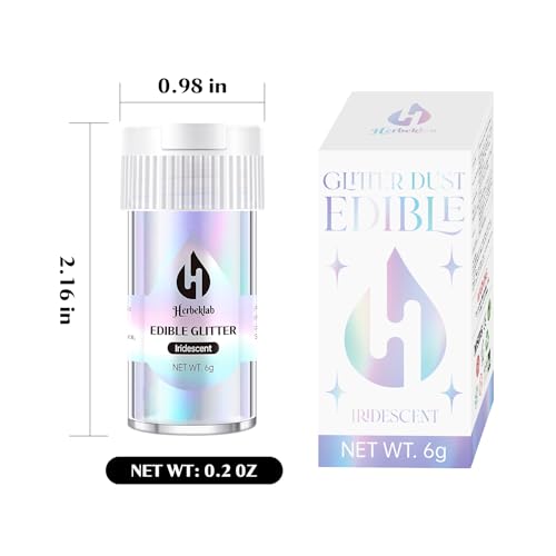 Iridescent Edible Glitter