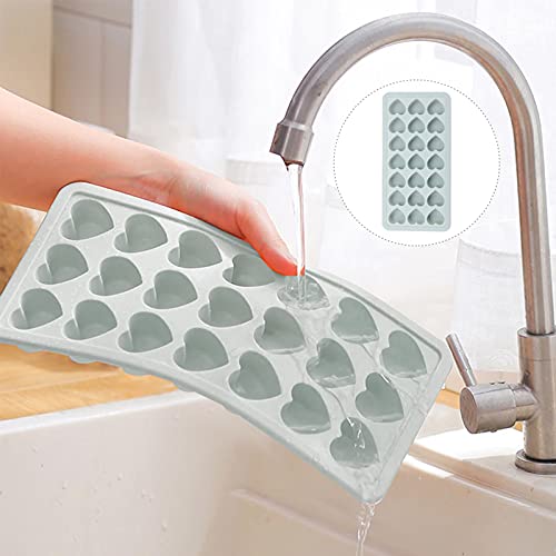 Heart Shaped Ice Cube Trays with Lid