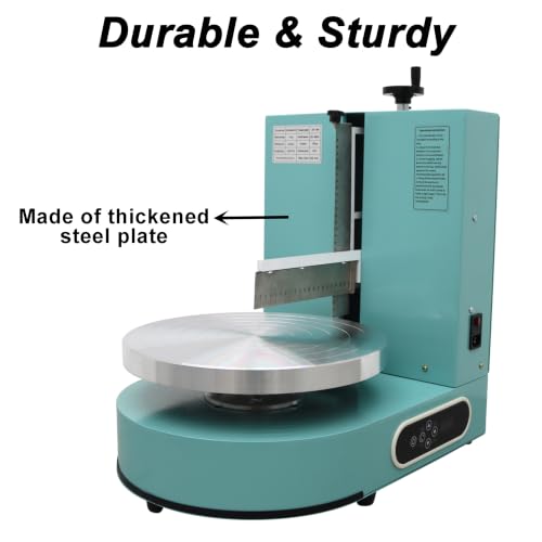 6 14" Cake Frosting Machine Smoothing Tool Stainless Steel 110V