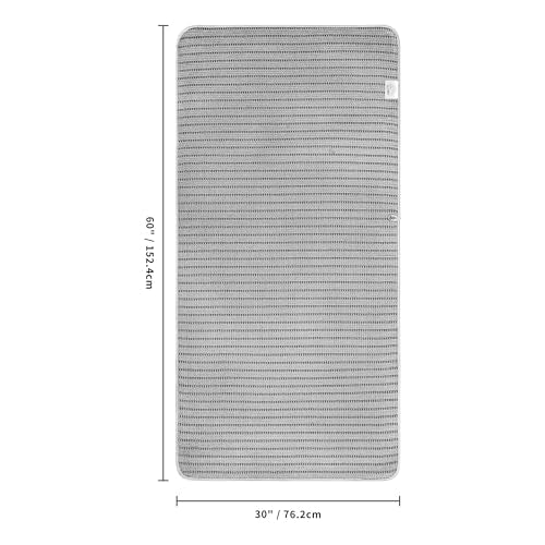 430 GSM Poly Blend Microfiber Quick Dry Waffle Bath Towel (4 Count)