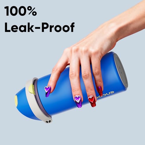 Insulated Water Bottle with Straw