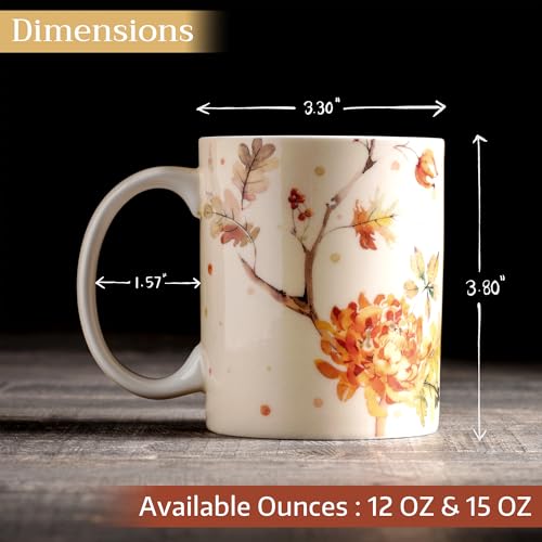 Coffee Mug with Handles Tea Cups