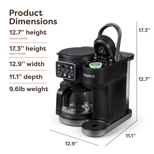K Duo Hot & Iced Single Serve & Carafe Coffee Maker