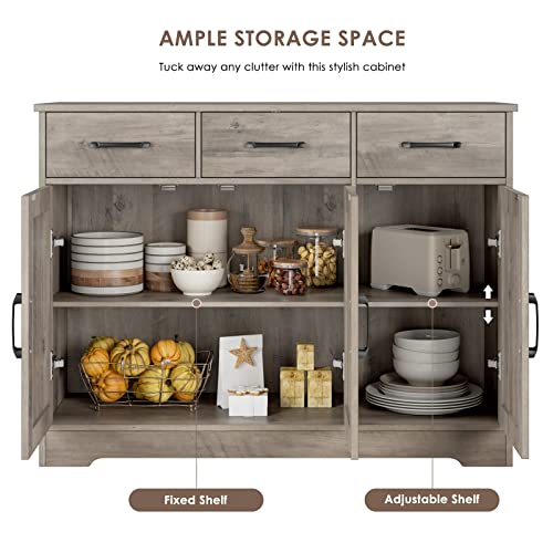 Kitchen Buffet Cabinet with Storage