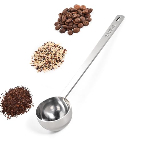 Metal 6.9in Long Handle Coffee Scoop for Ground Coffee