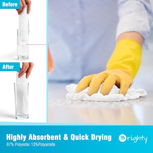 Microfiber Cleaning Cloth Bulk (100 Count)
