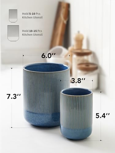 Utensil Holder for Kitchen Counter (2 Count)