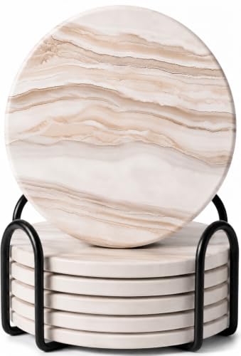 Ceramic Coasters Set of 6 (6 Count)