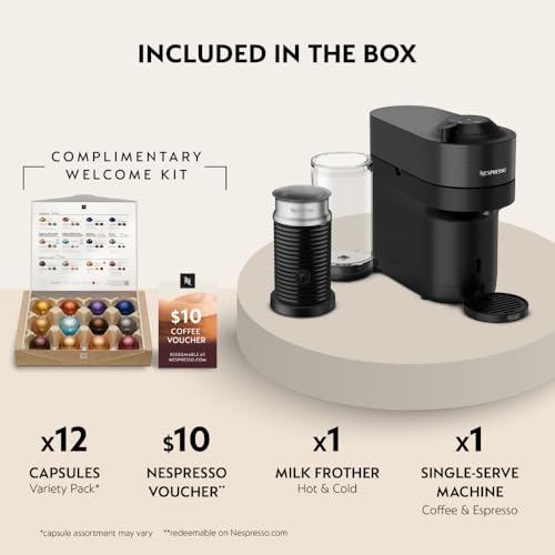 Vertuo Pop+ Coffee Machine with Milk Frother