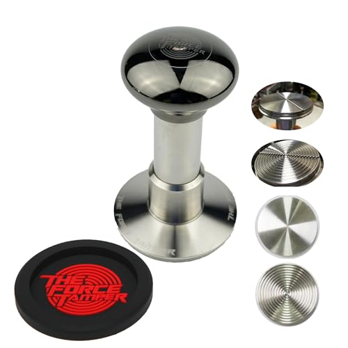 54.00mm Duo Distribute Set Black Mirror Jellyfish AL Handle Coffee Tamper