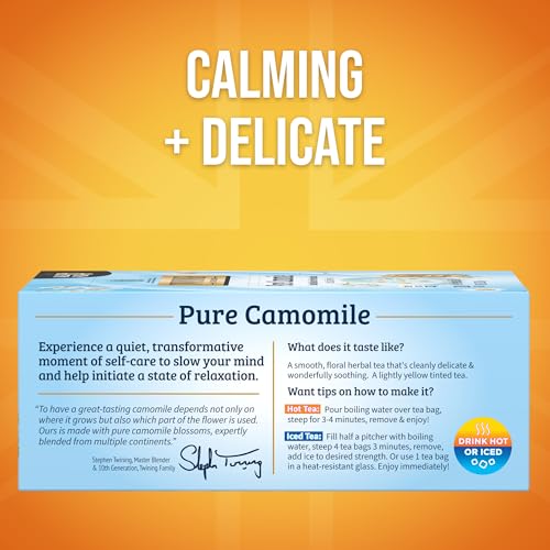 Pure Camomile Herbal Caffeine (100 Count)