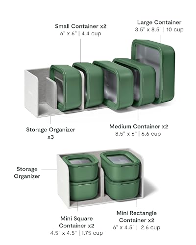 22 Piece Glass Food Storage Set (22 Count)