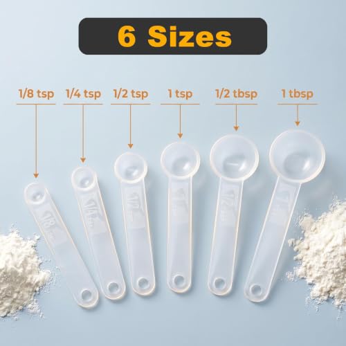 6 PCS Measuring Spoons Set (6 Count)