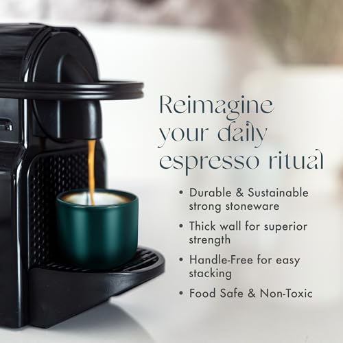 Leonard Ceramic Espresso Cups (2 Count)