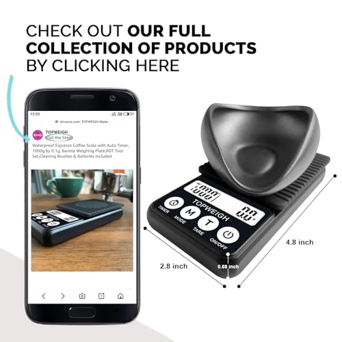 Waterproof Espresso Scale Kit