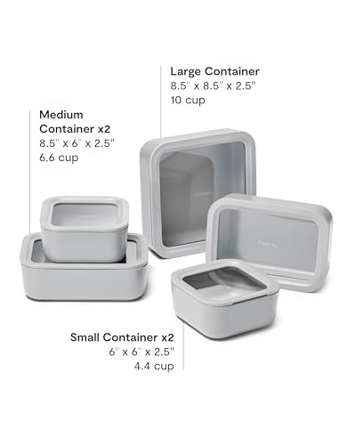 13 Piece Glass Food Storage Container Set