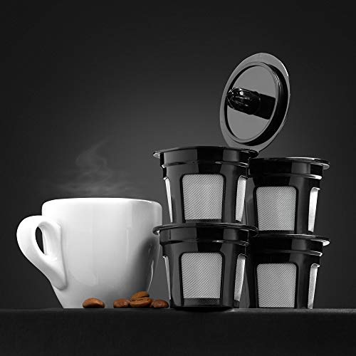 4 Reusable K Cups for Keurig Coffee Makers (4 Count)