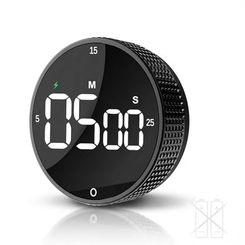 Rechargeable Magnetic Kitchen Timer